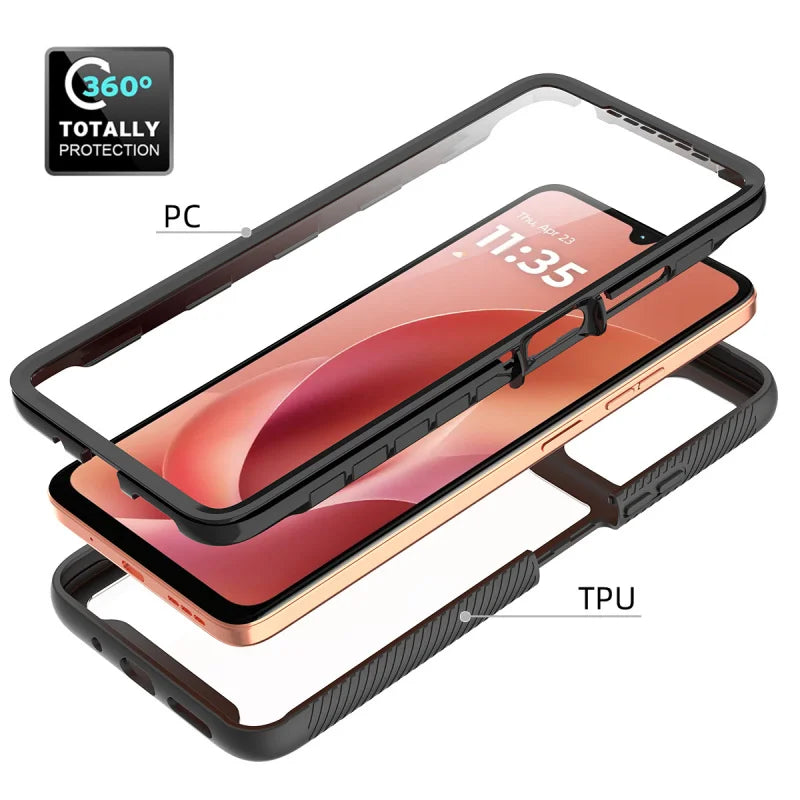 Coque 360° Huawei P60 / P50 / Mate 60 / Nova – Protection intégrale avec écran intégré