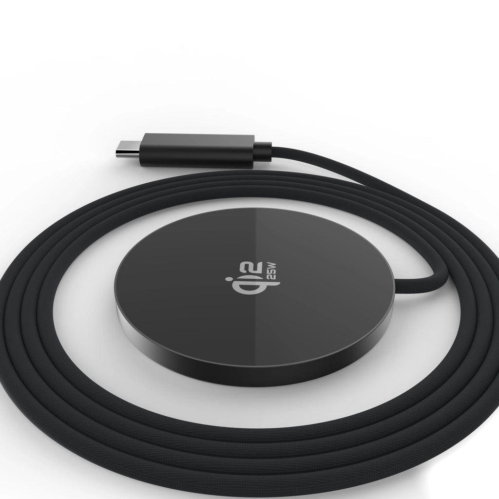 Chargeur Sans Fil Magnétique Qi2.2 25W MagSafe pour iPhone 17 16 15 14 13 12
