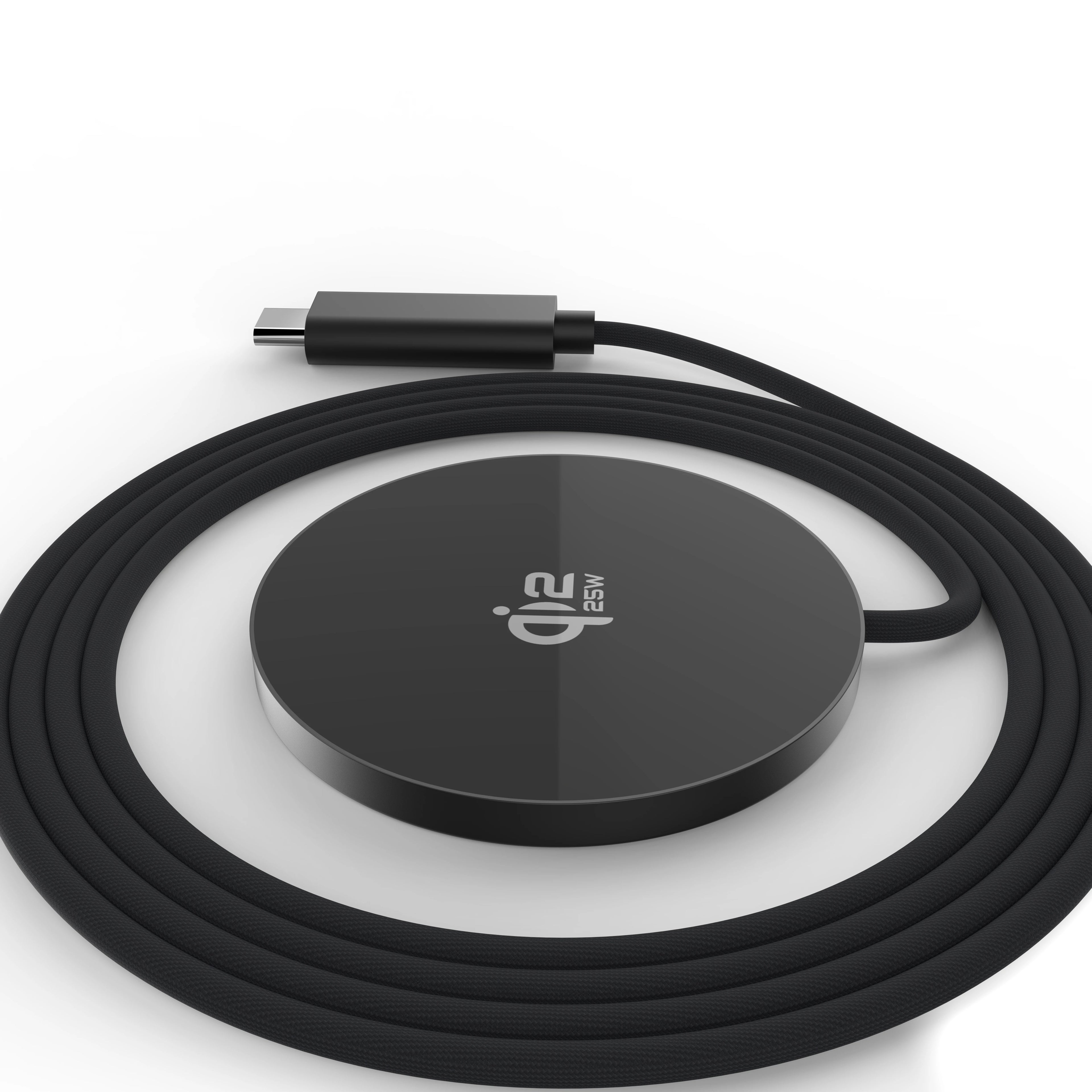 Chargeur Sans Fil Magnétique Qi2.2 25W MagSafe pour iPhone 17 16 15 14 13 12