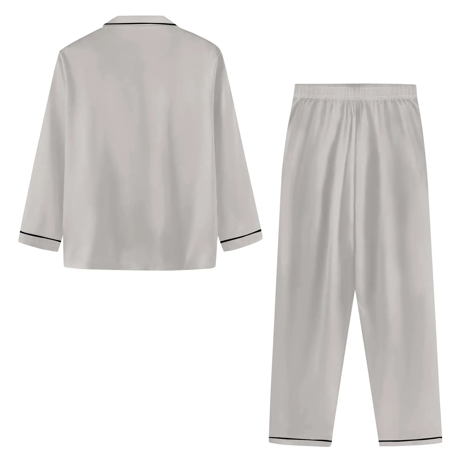 Women Pijama Sets Sleepwear Long-sleeve Cardigan Set Women Pajamas Sets Sexy Silk Polyester Female Pyjamas Home Clothing