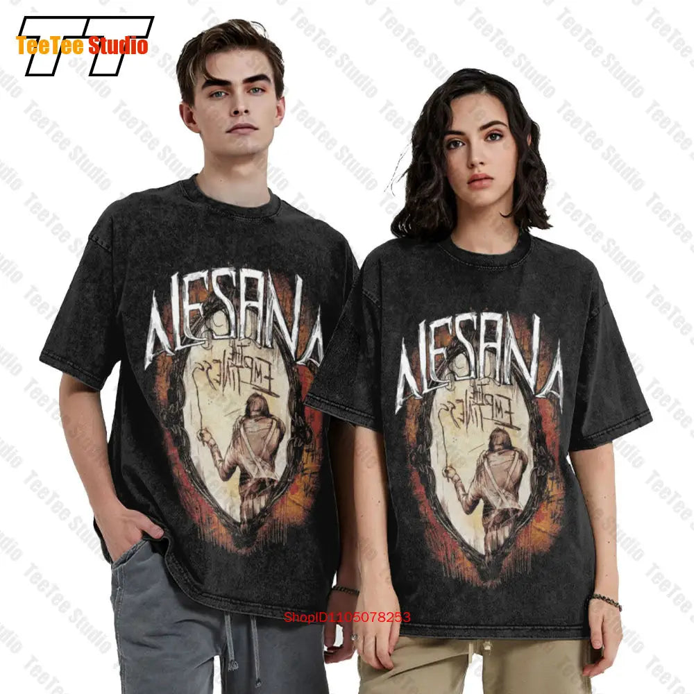 T-Shirt Oversize Alesana — Post Hardcore Band Gym & Golf