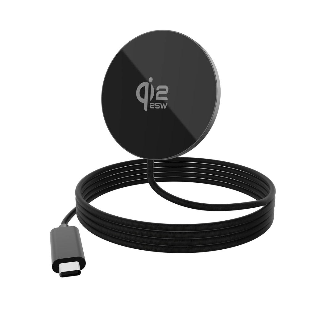 Chargeur Sans Fil Magnétique Qi2.2 25W MagSafe pour iPhone 17 16 15 14 13 12