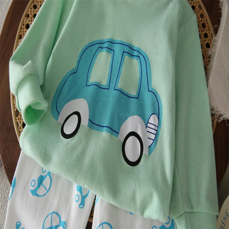 Ensemble Pyjama Enfant Coton — Sous-Vêtements & Pantalon Automne/Hiver