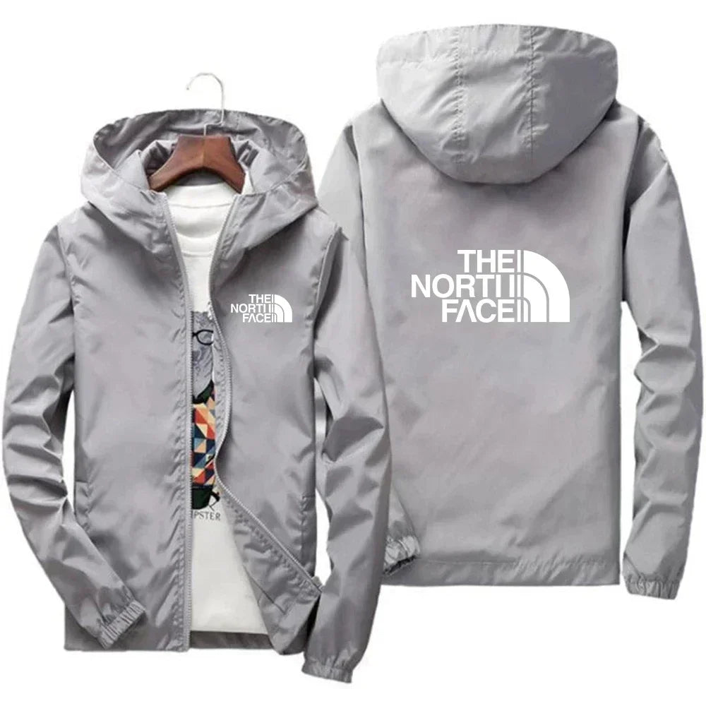 Veste Zippée Homme Coupe-Vent À Capuche — Streetwear Sport & Running 2025