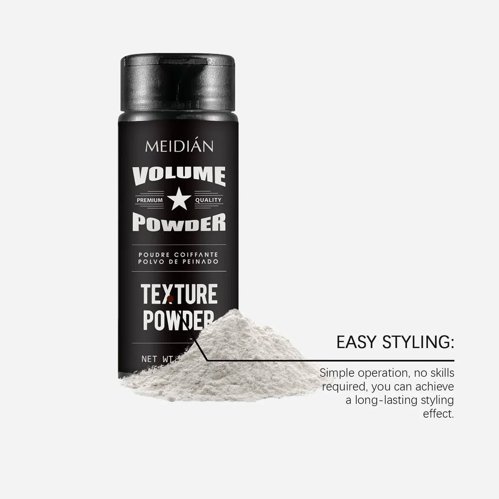 Poudre coiffante volumisante – Tenue longue durée, contrôle du gras, homme & femme