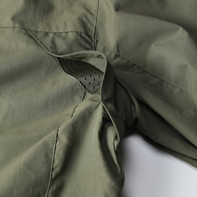 Coupe-Vent Tactique Homme À Capuche — Imperméable Outdoor Militaire