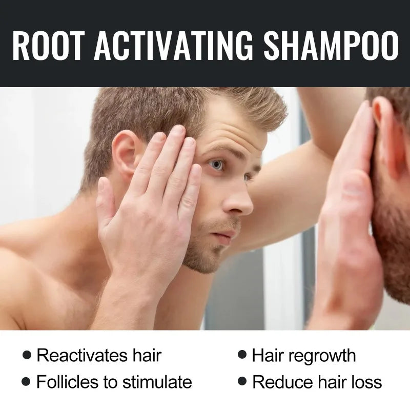 Shampooing anti-chute & épaississant – Renforce les racines et répare le cuir chevelu