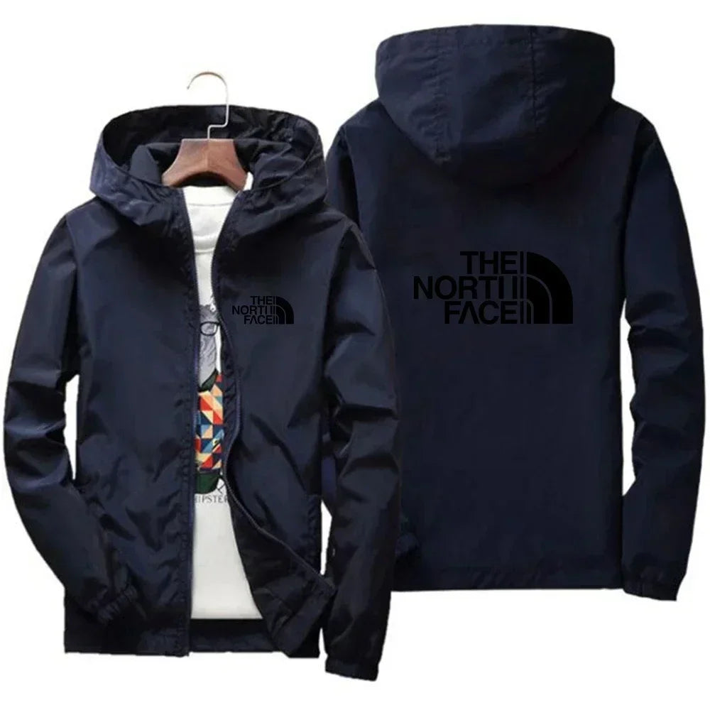 Veste Zippée Homme Coupe-Vent À Capuche — Streetwear Sport & Running 2025