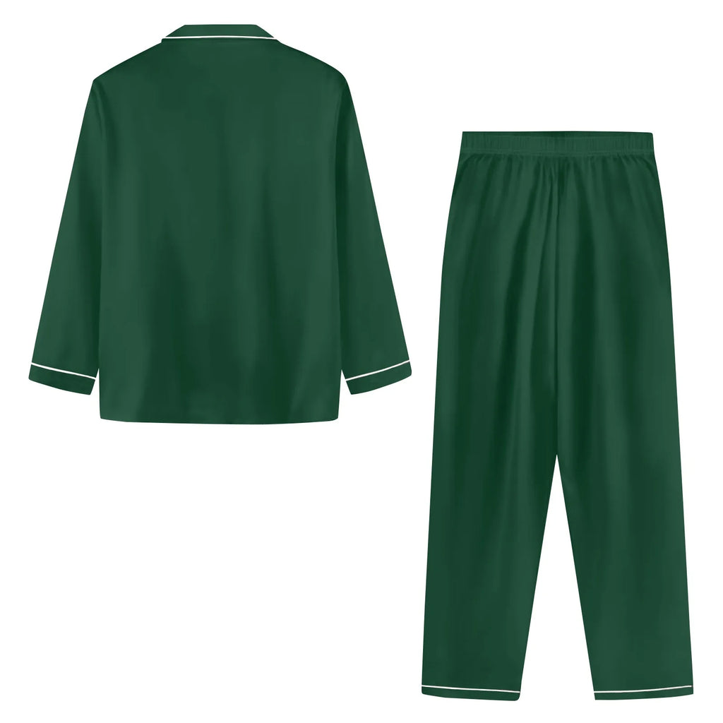 Women Pijama Sets Sleepwear Long-sleeve Cardigan Set Women Pajamas Sets Sexy Silk Polyester Female Pyjamas Home Clothing