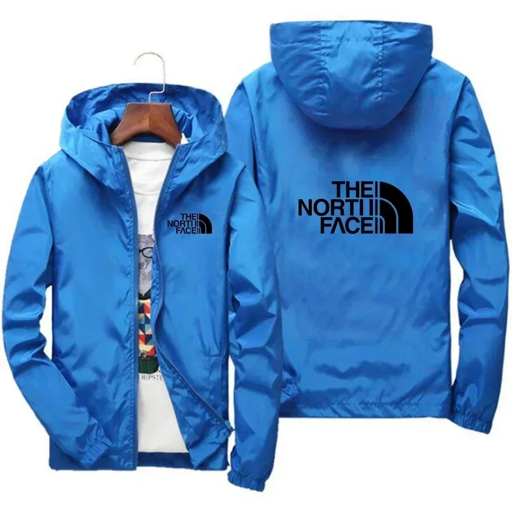 Veste Zippée Homme Coupe-Vent À Capuche — Streetwear Sport & Running 2025