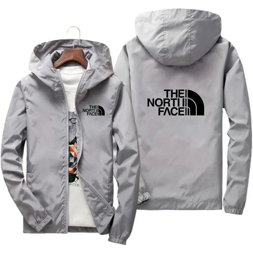 Veste Zippée Homme Coupe-Vent À Capuche — Streetwear Sport & Running 2025