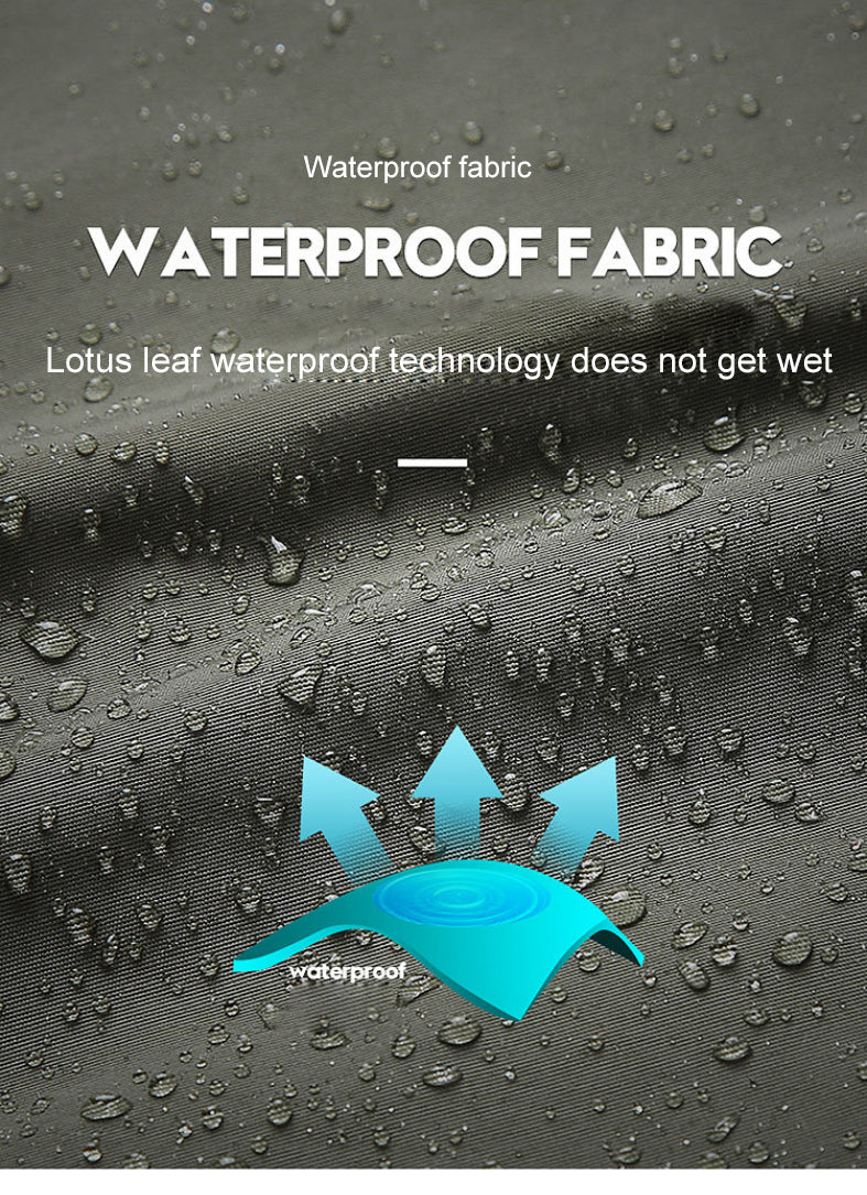 Coupe-Vent Tactique Homme À Capuche — Imperméable Outdoor Militaire