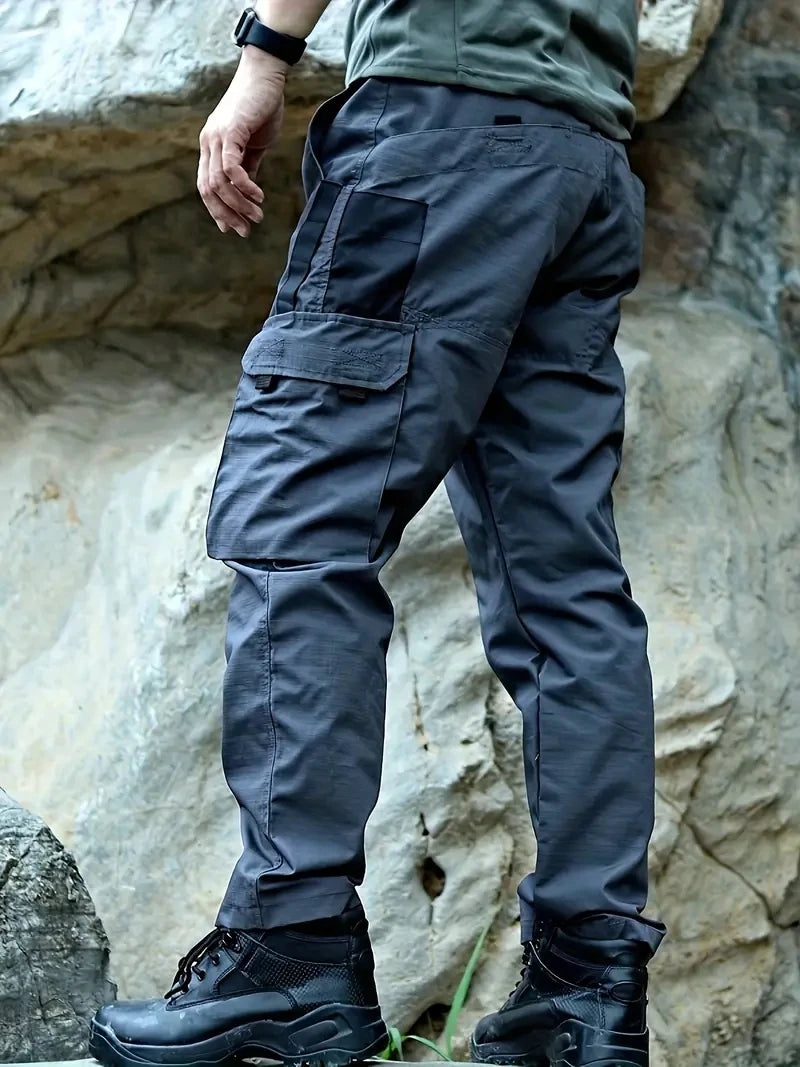 Pantalon Cargo Tactique Homme Multi-Poches — Imperméable Résistant Outdoor