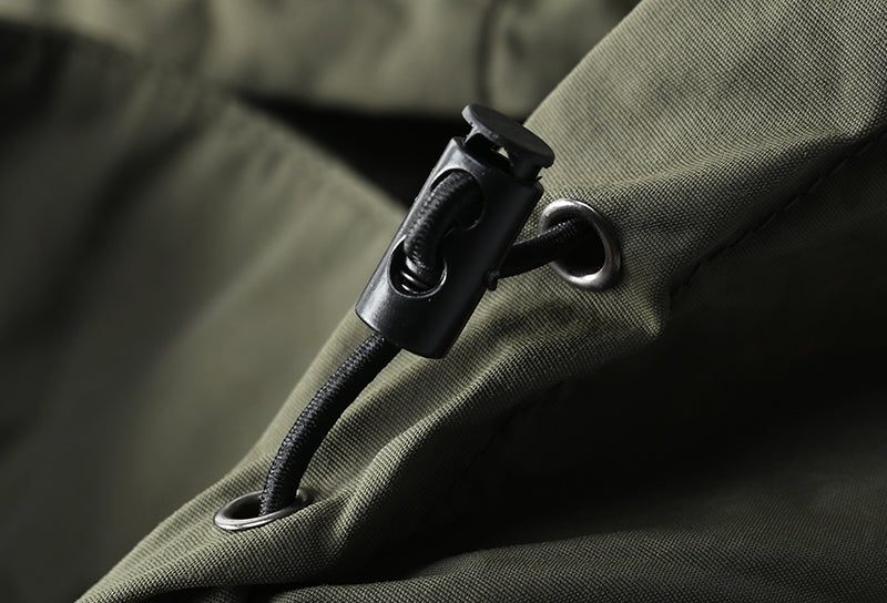 Coupe-Vent Tactique Homme À Capuche — Imperméable Outdoor Militaire